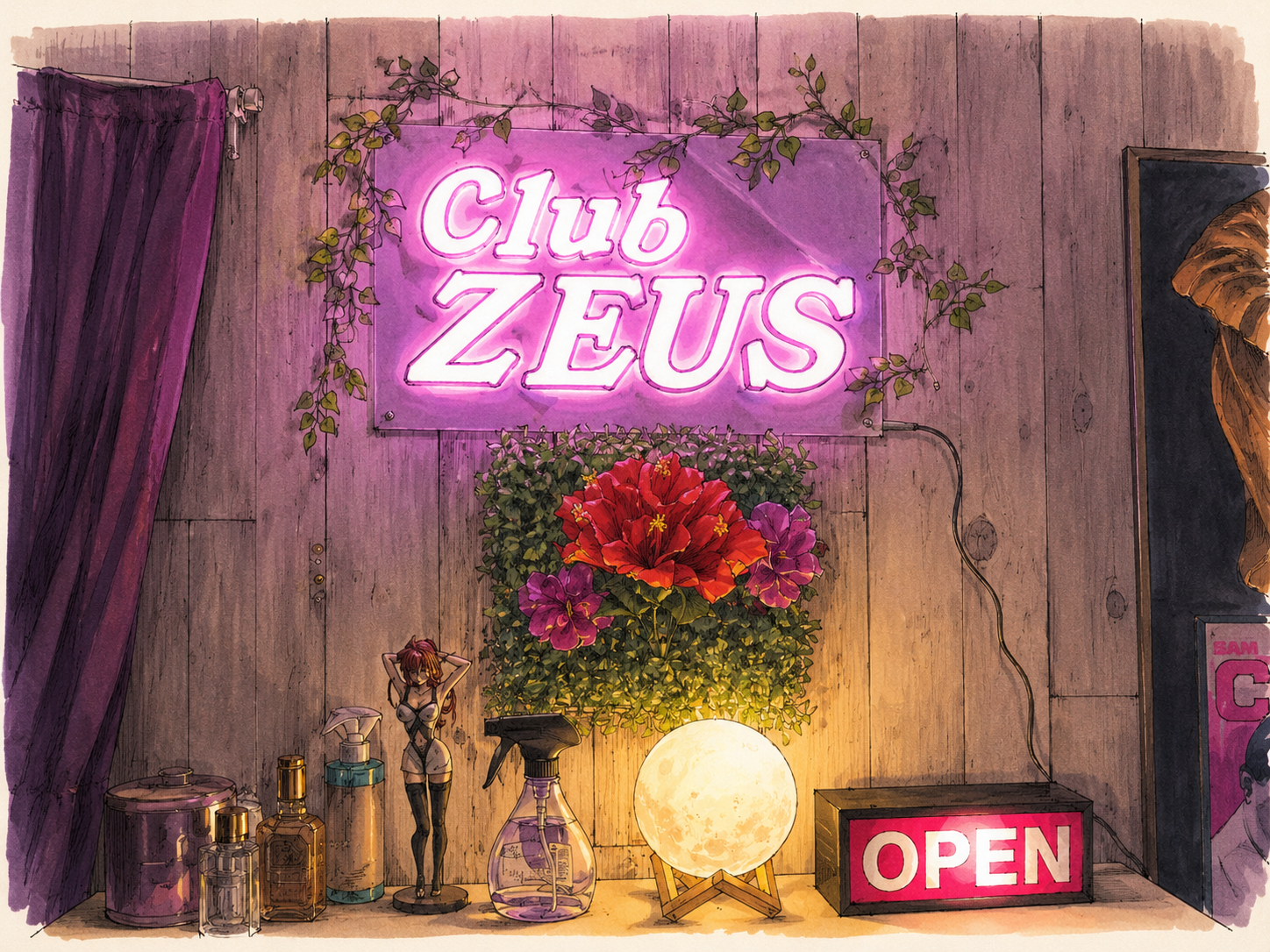 CLUB ZEUS 店内