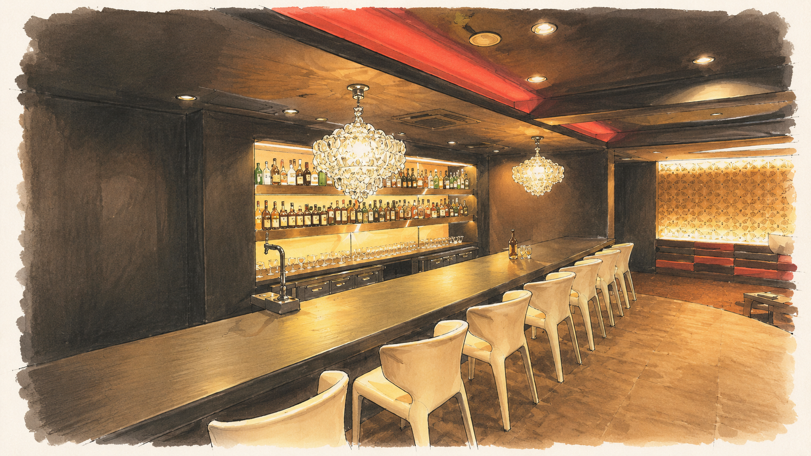 BAR CANELO 店内