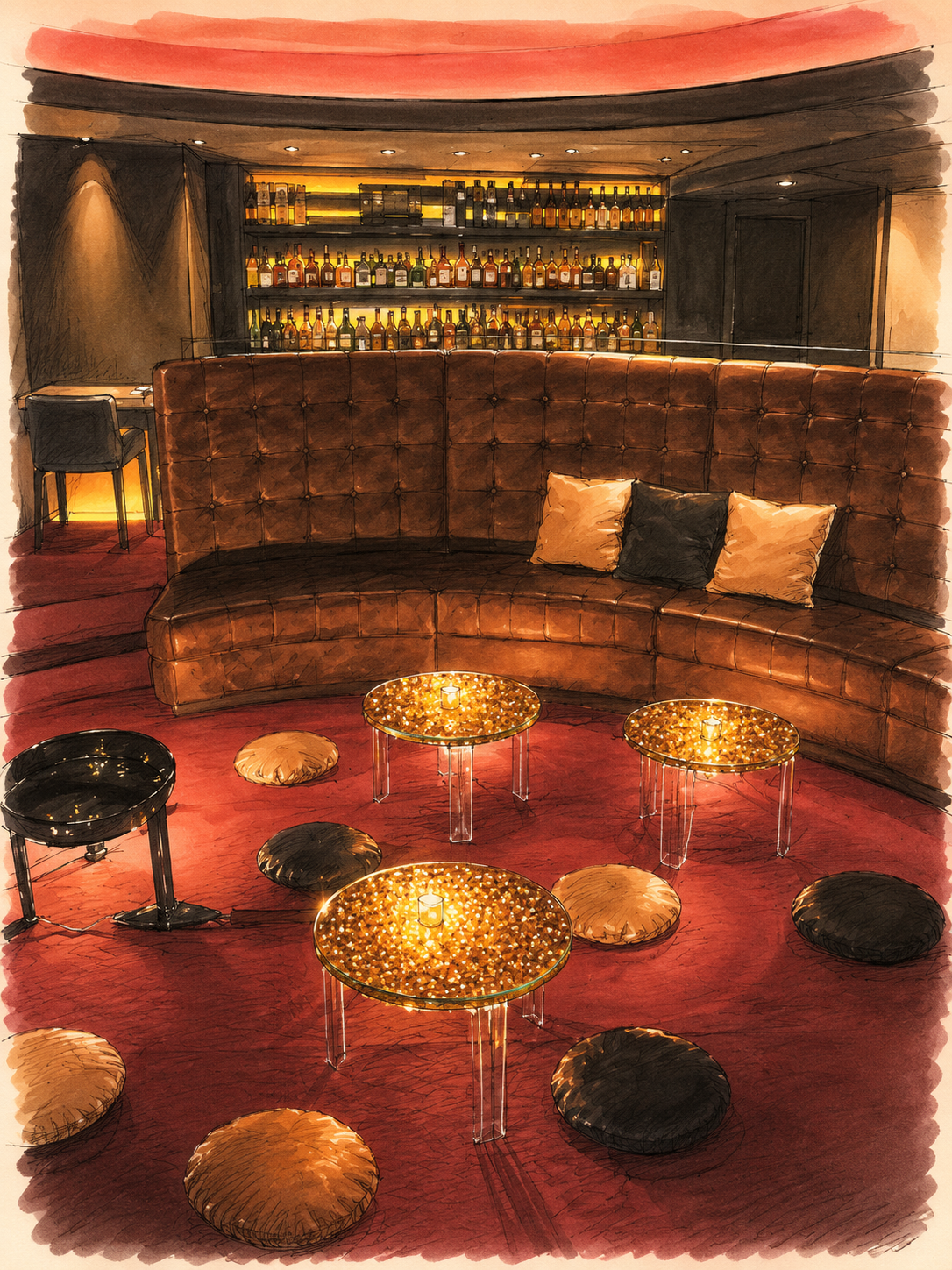 RETREAT BAR フロア